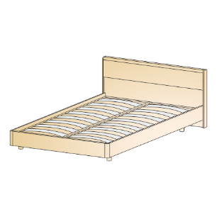 КР-5001 кровать (1,2*2,0)