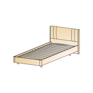 КР-5015 кровать (0,9*1,9)