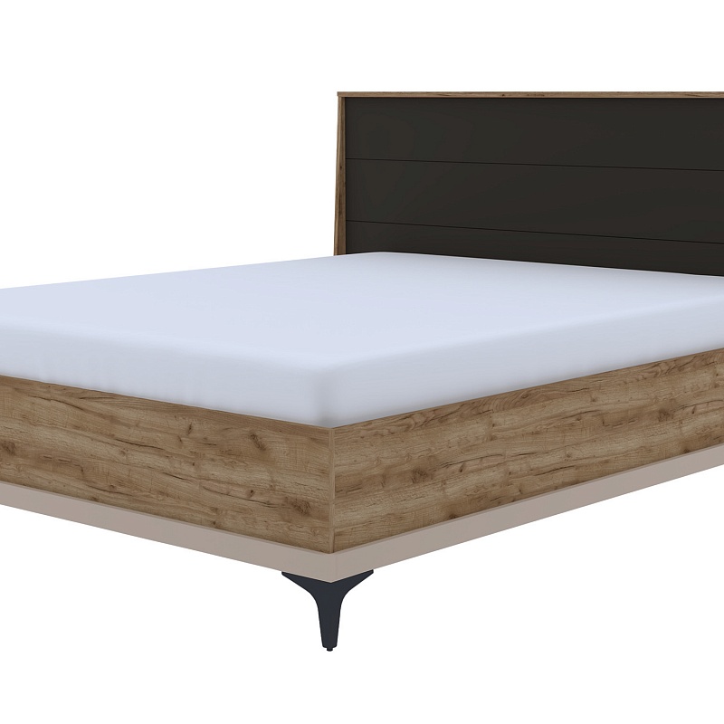 Кара 9 (спальня) Кровать со станционном основанием (1600) металл