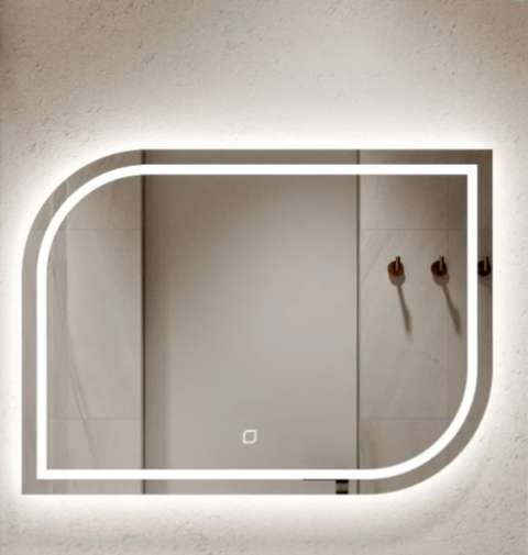 Зеркало  (Z-17) с LED-подсветкой горизонтальное